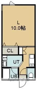 VILLA ANGEL【2階】の間取り